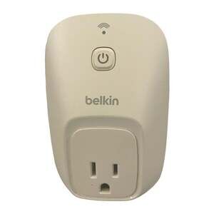 Belkin WeMo Wi-Fi Smart Plug Switch Model F7C027 White Compact Smart Home
